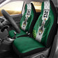 Custom Football African Nigeria Car Seat Cover Retro Nigeria 20-21 Eagle Flag Motif - African Pride
