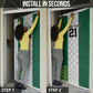 Custom Football African Nigeria Door Cover Retro Nigeria 20-21 Eagle Flag Motif