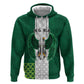 Custom Football African Nigeria Hoodie Retro Nigeria 20-21 Eagle Flag Motif - African Pride
