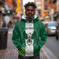Custom Football African Nigeria Hoodie Retro Nigeria 20-21 Eagle Flag Motif - African Pride