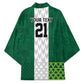Custom Football African Nigeria Kimono Retro Nigeria 20-21 Eagle Flag Motif