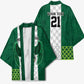 Custom Football African Nigeria Kimono Retro Nigeria 20-21 Eagle Flag Motif