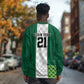 Custom Football African Nigeria Long Sleeve Shirt Retro Nigeria 20-21 Eagle Flag Motif - African Pride