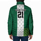 Custom Football African Nigeria Padded Jacket Retro Nigeria 20-21 Eagle Flag Motif