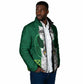 Custom Football African Nigeria Padded Jacket Retro Nigeria 20-21 Eagle Flag Motif