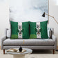 Custom Football African Nigeria Pillow Cover Retro Nigeria 20-21 Eagle Flag Motif