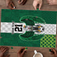 Custom Football African Nigeria Puzzle Retro Nigeria 20-21 Eagle Flag Motif