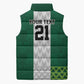 Custom Football African Nigeria Sleeveless Puffer Jacket Retro Nigeria 20-21 Eagle Flag Motif