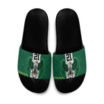 Custom Football African Nigeria Slide Sandals Retro Nigeria 20-21 Eagle Flag Motif