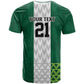 Custom Football African Nigeria T shirt Retro Nigeria 20-21 Eagle Flag Motif - African Pride