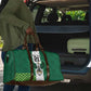 Custom Football African Nigeria Travel Bag Retro Nigeria 20-21 Eagle Flag Motif