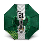 Custom Football African Nigeria Umbrella Retro Nigeria 20-21 Eagle Flag Motif