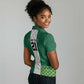 Custom Football African Nigeria Women Polo Shirt Retro Nigeria 20-21 Eagle Flag Motif - African Pride