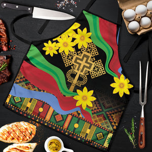 Eritrea Meskel Apron Eritrean Tribal Meskel Daisy Flag Inspired
