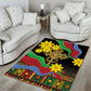 Eritrea Meskel Area Rug Eritrean Tribal Meskel Daisy Flag Inspired