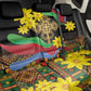 Eritrea Meskel Back Car Seat Cover Eritrean Tribal Meskel Daisy Flag Inspired