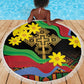 Eritrea Meskel Beach Blanket Eritrean Tribal Meskel Daisy Flag Inspired