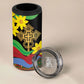 Eritrea Meskel 4 in 1 Can Cooler Tumbler Eritrean Tribal Meskel Daisy Flag Inspired