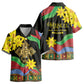 Eritrea Meskel Kid Hawaiian Shirt Eritrean Tribal Meskel Daisy Flag Inspired