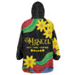 Eritrea Meskel Kid Wearable Blanket Hoodie Eritrean Tribal Meskel Daisy Flag Inspired