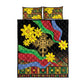 Eritrea Meskel Quilt Bed Set Eritrean Tribal Meskel Daisy Flag Inspired