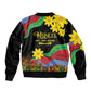 Eritrea Meskel Sleeve Zip Bomber Jacket Eritrean Tribal Meskel Daisy Flag Inspired