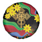 Eritrea Meskel Spare Tire Cover Eritrean Tribal Meskel Daisy Flag Inspired
