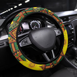 Eritrea Meskel Steering Wheel Cover Eritrean Tribal Meskel Daisy Flag Inspired