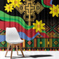 Eritrea Meskel Window Curtain Eritrean Tribal Meskel Daisy Flag Inspired