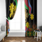 Eritrea Meskel Window Curtain Eritrean Tribal Meskel Daisy Flag Inspired