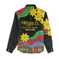 Eritrea Meskel Women Casual Shirt Eritrean Tribal Meskel Daisy Flag Inspired