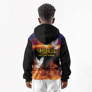 Eritrea Meskel Kid Hoodie Demera Cross Flames of Faith