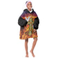 Eritrea Meskel Kid Wearable Blanket Hoodie Demera Cross Flames of Faith