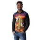 Eritrea Meskel Long Sleeve Polo Shirt Demera Cross Flames of Faith