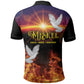 Eritrea Meskel Polo Shirt Demera Cross Flames of Faith