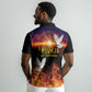 Eritrea Meskel Polo Shirt Demera Cross Flames of Faith