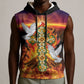 Eritrea Meskel Sleeveless Hoodie Demera Cross Flames of Faith