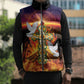 Eritrea Meskel Sleeveless Puffer Jacket Demera Cross Flames of Faith