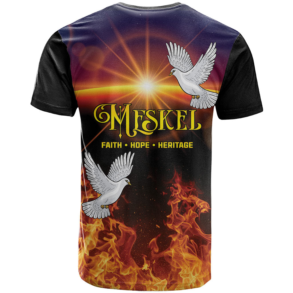 Eritrea Meskel T shirt Demera Cross Flames of Faith