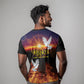 Eritrea Meskel T shirt Demera Cross Flames of Faith