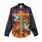 Eritrea Meskel Women Casual Shirt Demera Cross Flames of Faith