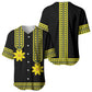 Ethiopian Enkutatash Baseball Jersey Black Adey Flower Tilet Habesha Inspired