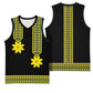Ethiopian Enkutatash Basketball Jersey Black Adey Flower Tilet Habesha Inspired