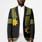 Ethiopian Enkutatash Blazer Black Adey Flower Tilet Habesha Inspired