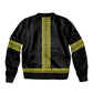 Ethiopian Enkutatash Bomber Jacket Black Adey Flower Tilet Habesha Inspired