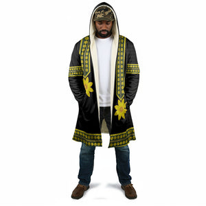 Ethiopian Enkutatash Cloak Black Adey Flower Tilet Habesha Inspired
