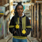 Ethiopian Enkutatash Hoodie Black Adey Flower Tilet Habesha Inspired