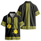 Ethiopian Enkutatash Kid Hawaiian Shirt Black Adey Flower Tilet Habesha Inspired