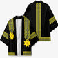 Ethiopian Enkutatash Kimono Black Adey Flower Tilet Habesha Inspired