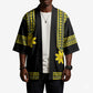 Ethiopian Enkutatash Kimono Black Adey Flower Tilet Habesha Inspired